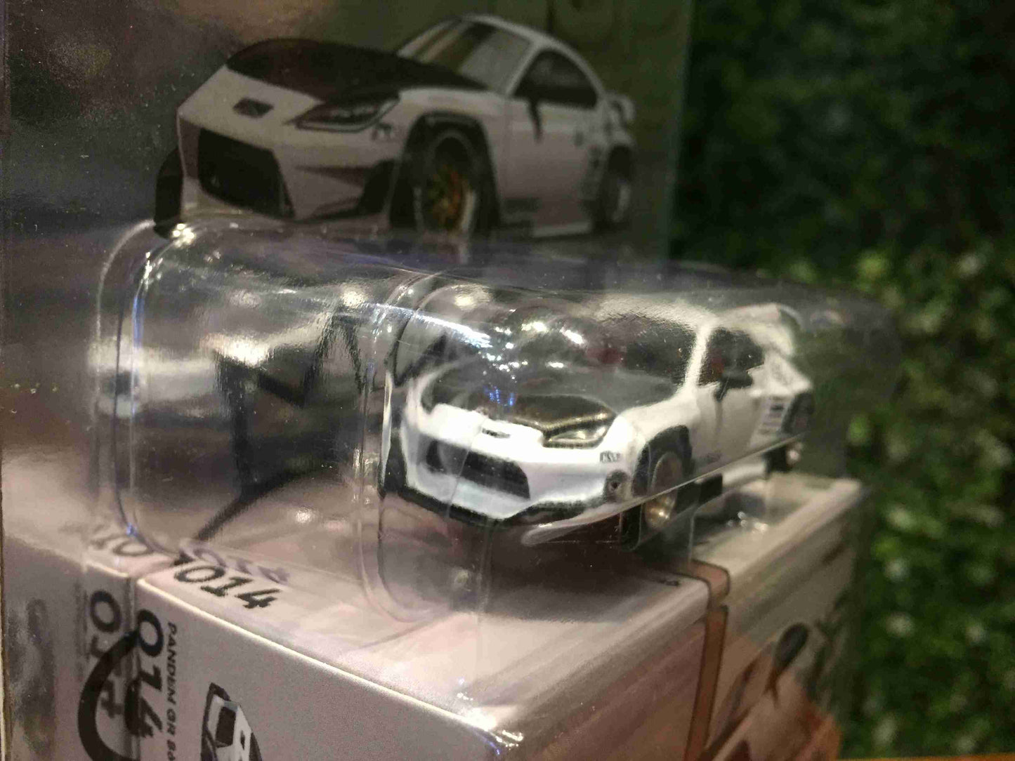 Pop Race X Enigma 1:64 Toyota Pandem GR86 ZN8 2002 Rocket Bunny Custom Openable Front Hood Detailed Engine in Blister Packaging (PRE014)