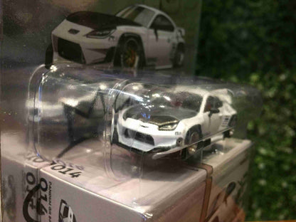 Pop Race X Enigma 1:64 Toyota Pandem GR86 ZN8 2002 Rocket Bunny Custom Openable Front Hood Detailed Engine in Blister Packaging (PRE014)