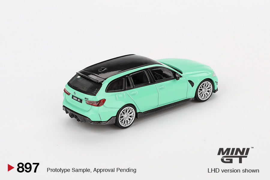 Mini GT 1:64 BMW M3 M Performance Touring Mint Green (MGT00897-CH)