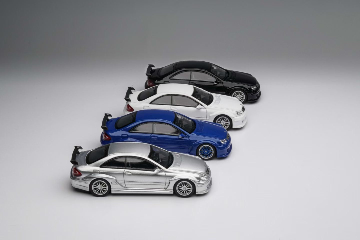 Fine Model 1:64 AMG CLK DTM Black