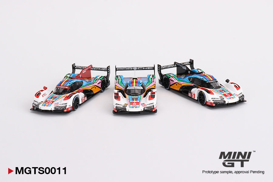 Mini GT 1:64 Porsche 963 Porsche Penske Motorsport 2023 24 Hrs of Le Mans Limited Edition 3000 Sets (MGTS0011)