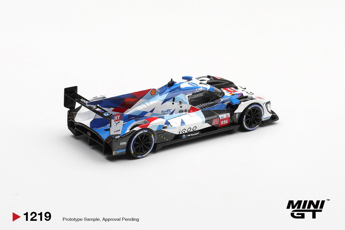 Mini GT 1:64 BMW M Hybrid V8 Hypercar #15 BMW M TEAM WRT 2024 Le Mans 24 Hrs (MGT01219-CH)