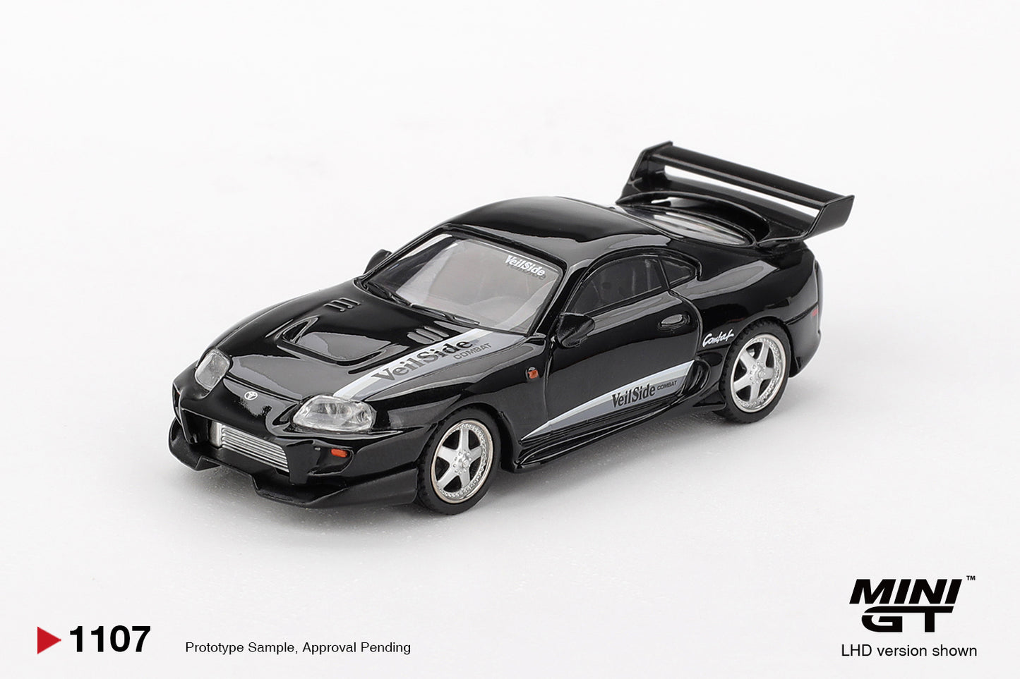 Mini GT 1:64 Toyota Supra VeilSide Combat V-II Black (MGT01107-CH)