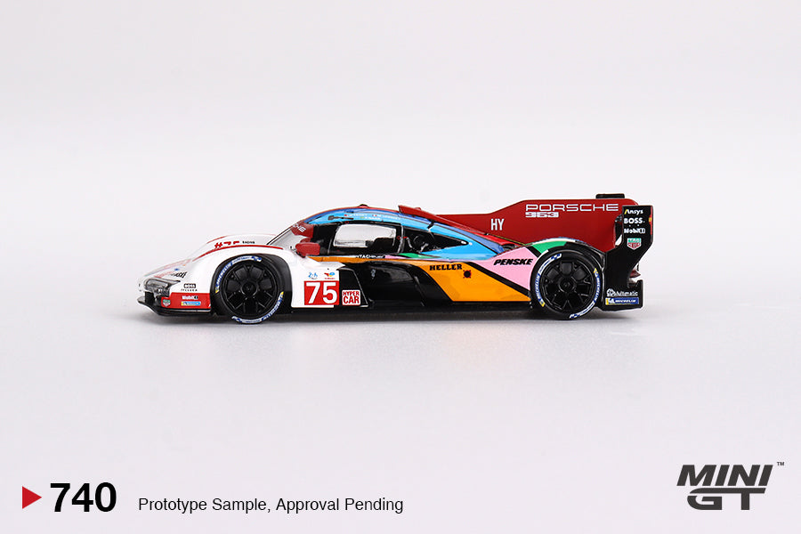 Mini GT 1:64 Porsche 963 Porsche Penske Motorsport 2023 24 Hrs of Le Mans Limited Edition 3000 Sets (MGTS0011)