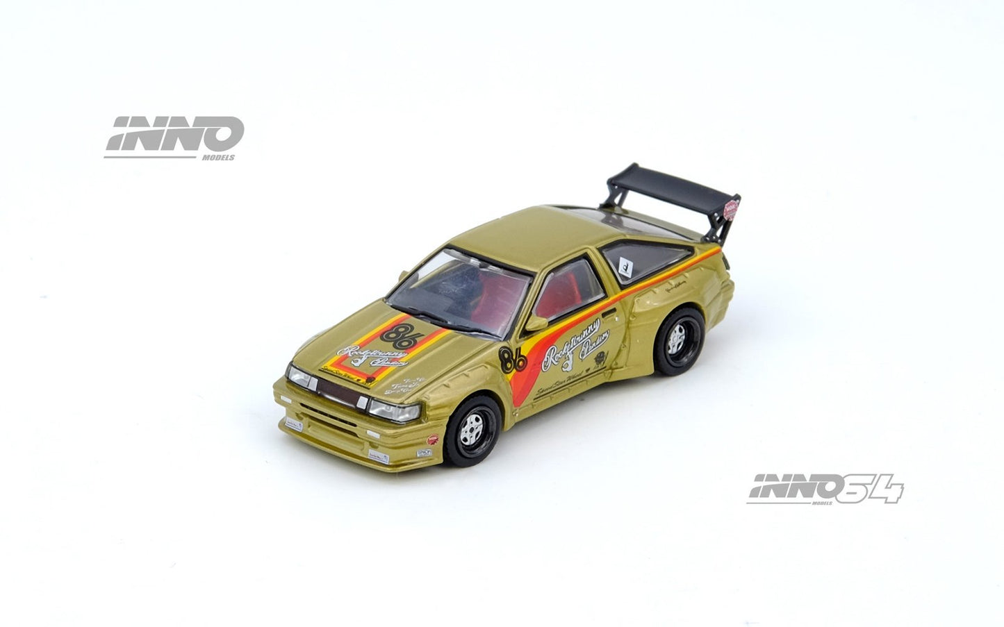 INNO64 1:64 PANDEM ROCKET BUNNY AE86 Levin (IN64-AE86P-GLD)