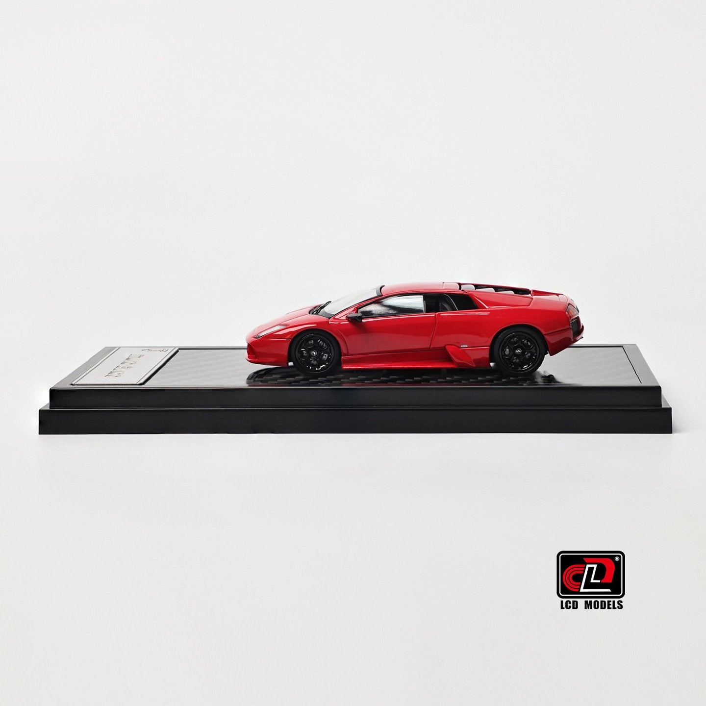 LCD 1:64 Lamborghini Murcielago Red Openable Engine Hood with Detailed Engine Lamborghini Official Licensed