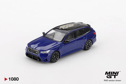Mini GT 1:64 BMW M5 Touring Marina Bay Blue Metallic (MGT01080-CH)