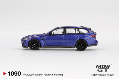 Mini GT 1:64 BMW M3 Competition Touring Portimao Blue Metallic (MGT01090-CH)
