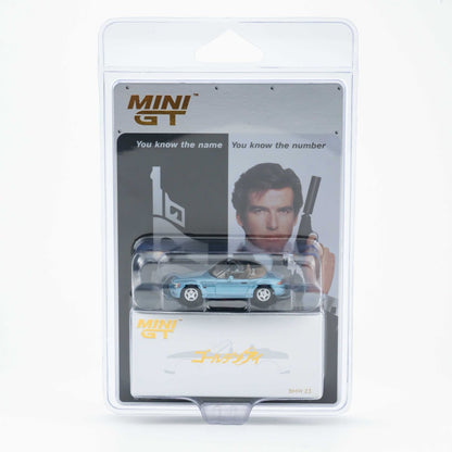 Mini GT 1:64 BMW Z3 “GoldenEye” in Blaster Packaging Japanese Version (MGT00914-007J)