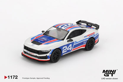Mini GT 1:64 Ford Mustang Dark Horse #24 Ford Performance Racing School (MGT01172-CH)