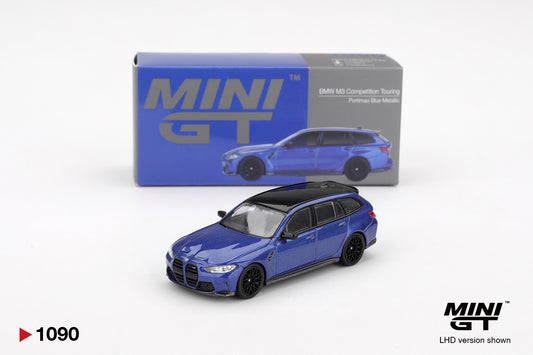 Mini GT 1:64 BMW M3 Competition Touring Portimao Blue Metallic (MGT01090-CH)