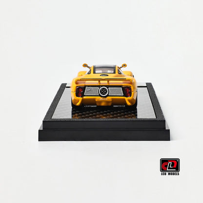 LCD 1:64 Pagani Zonda C12 Yellow Official Licensed