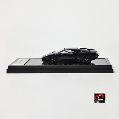 LCD 1:64 Lamborghini Murcielago Black Openable Engine Hood with Detailed Engine Lamborghini Official Licensed