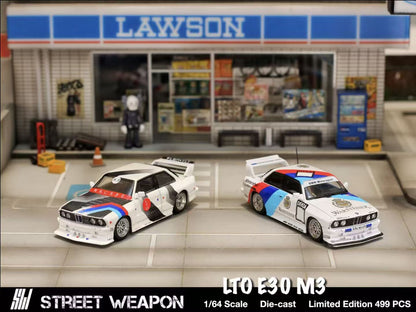 Street Weapon 1:64 BMW M3 E30 Live to Offend LTO Custom LTO Expo Edition