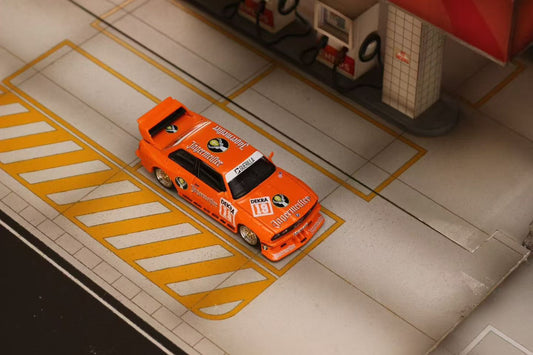 Street Weapon 1:64 BMW M3 E30 Live to Offend LTO Custom Orange Jagermeister