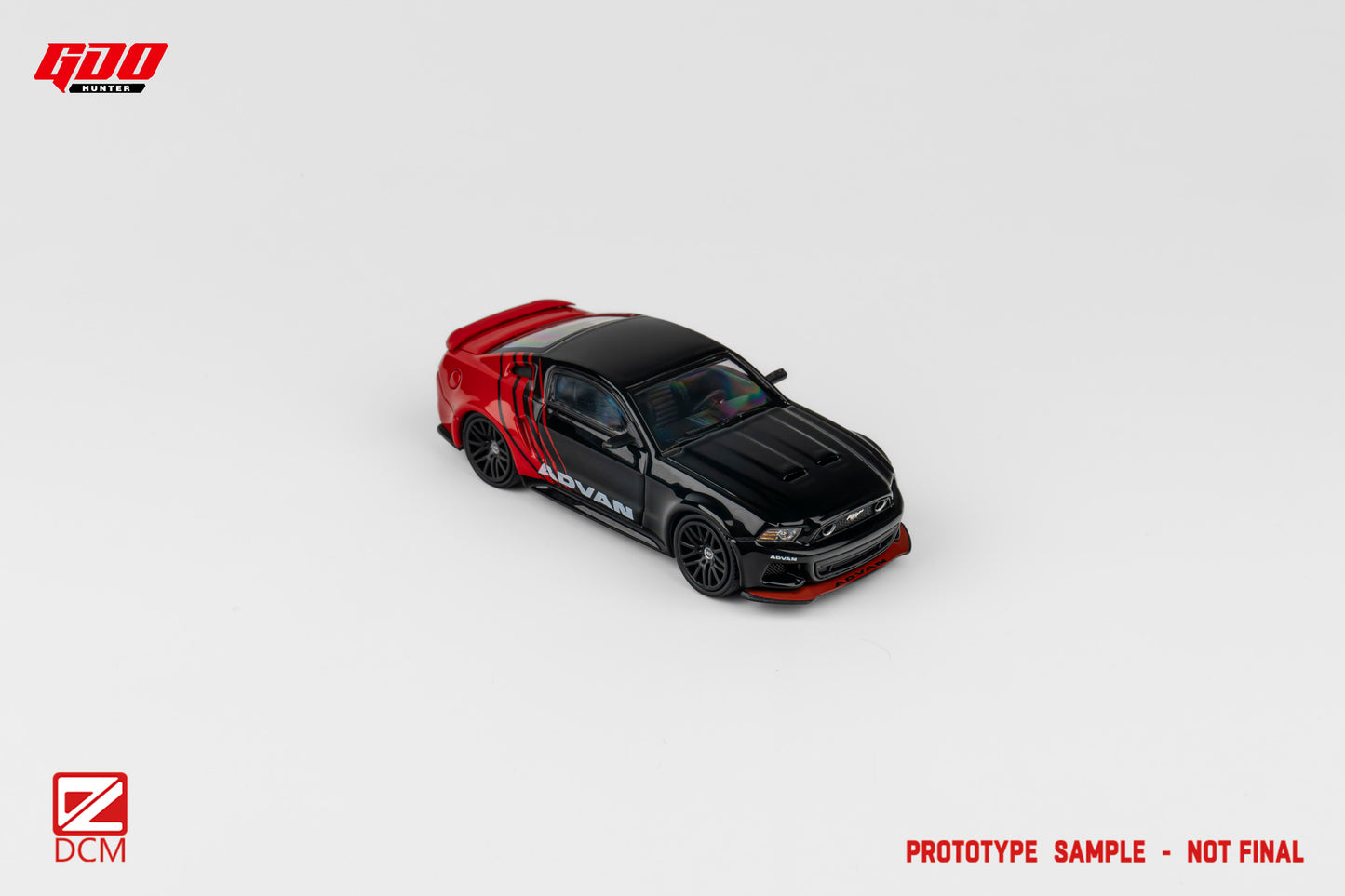 GDO X DCM 1:64 Ford Mustang GT MK5 2014 ADVAN Edition