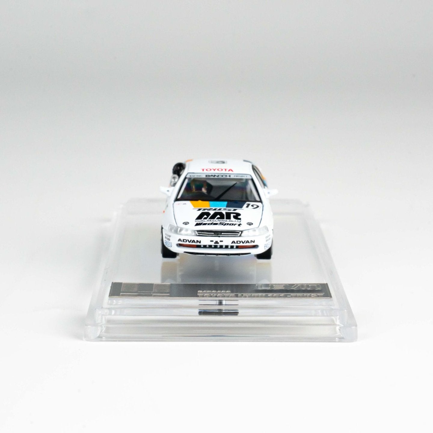 BMC BM Creations 1:64 Toyota Levin 101 JTC 1993 TRUST 92 Macau (Hong Kong Toys"R"Us Exclusive Edition)