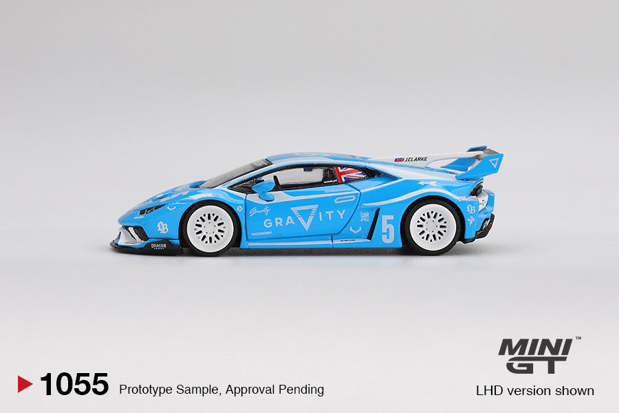 Mini GT 1:64 LB★WORKS Lamborghini Huracán GT GRAVITY (MGT01055-CH)