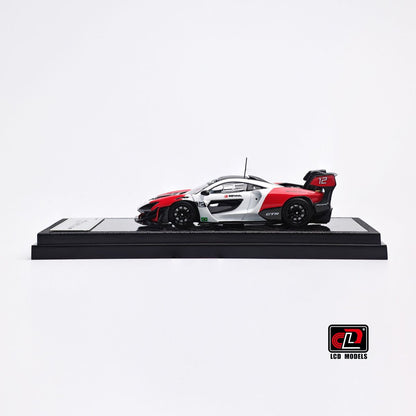 LCD 1:64 McLaren Senna GTR Red White McLaren Official Licensed