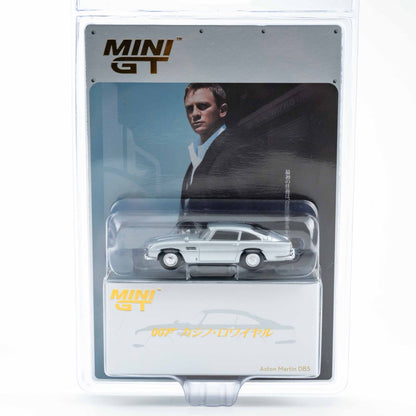 Mini GT 1:64 Aston Martin DB5 “Casino Royale” in Blister Packaging Japanese Version (MGT00909-007J)