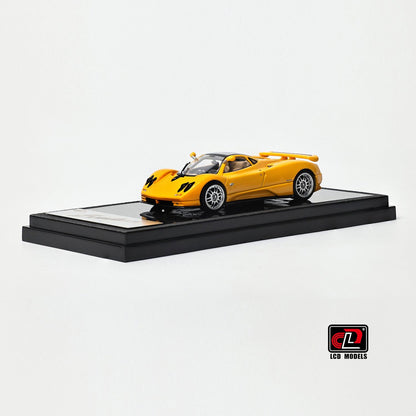 LCD 1:64 Pagani Zonda C12 Yellow Official Licensed