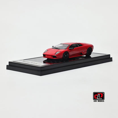LCD 1:64 Lamborghini Murcielago Red Openable Engine Hood with Detailed Engine Lamborghini Official Licensed