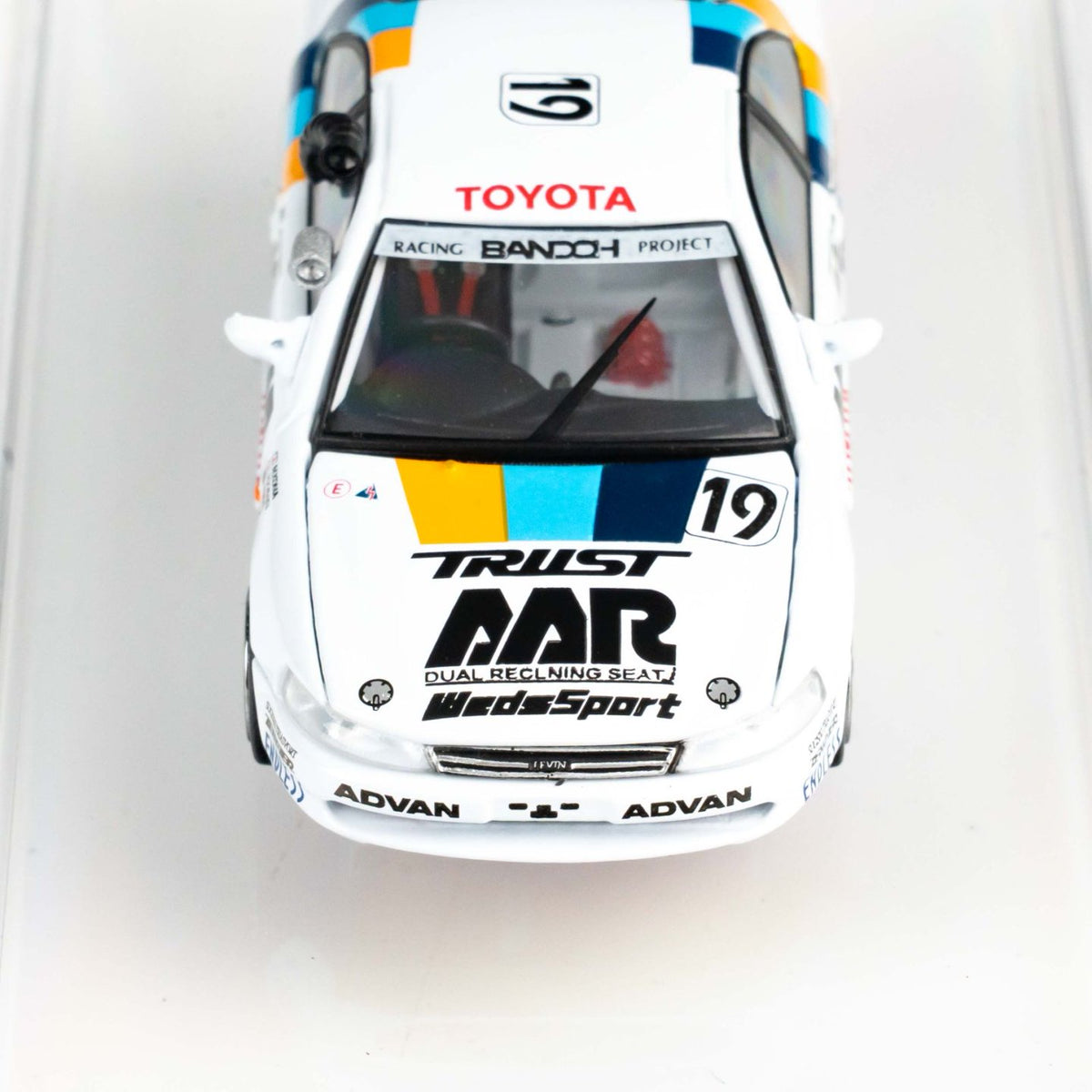 BMC BM Creations 1:64 Toyota Levin 101 JTC 1993 TRUST 92 Macau (Hong Kong Toys"R"Us Exclusive Edition)