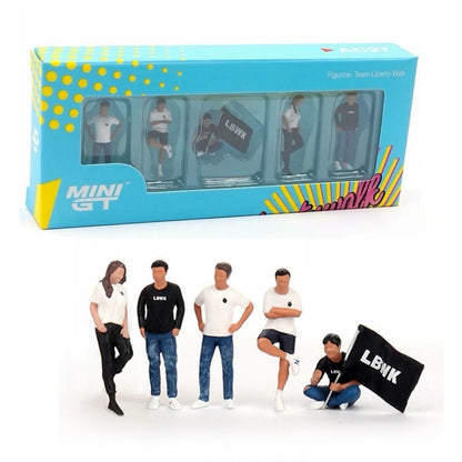 Mini GT 1:64 Figurine: Team Liberty Walk (MGTAC27)