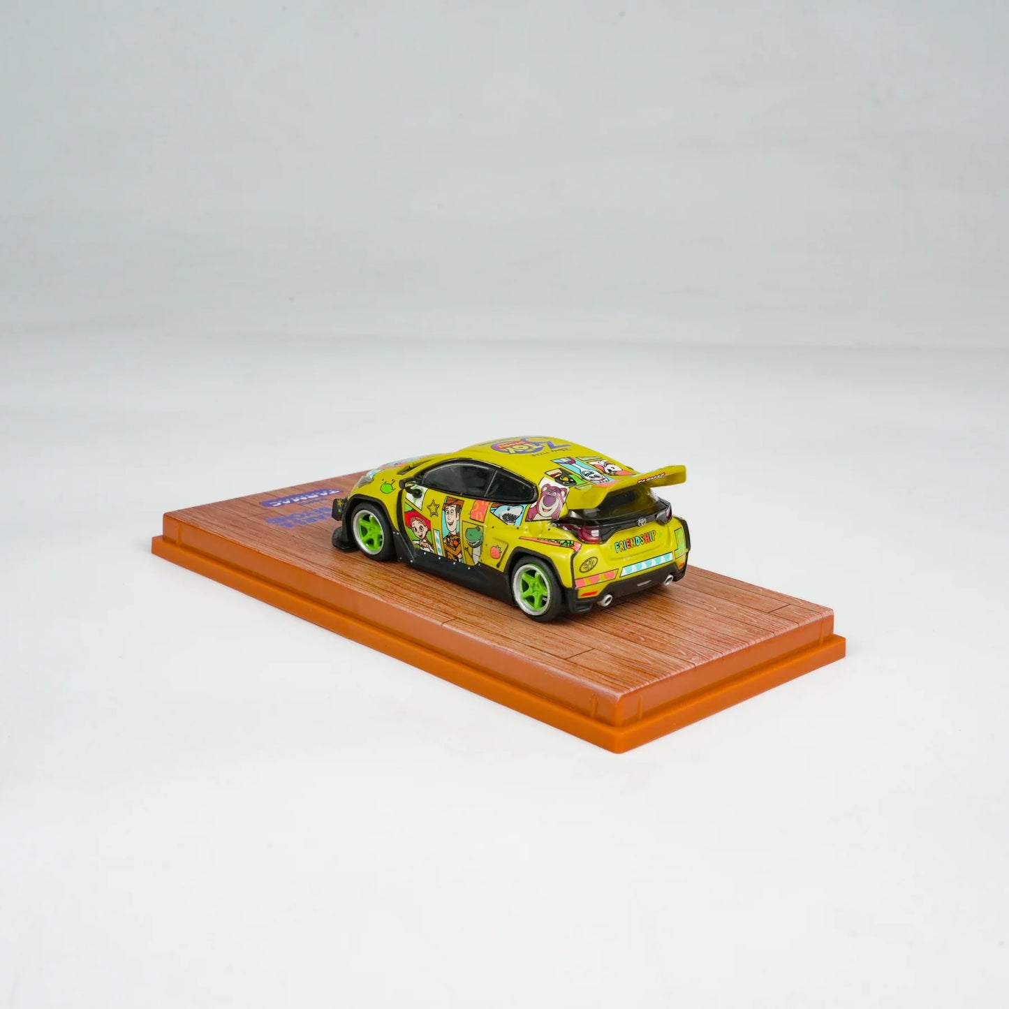 Tarmac Works 1/64 Pandem Toyota GR Yaris Toy Story 30th Anniversary - Tokyo Auto Salon Hong Kong 2025 Special Edition - HOBBY64
