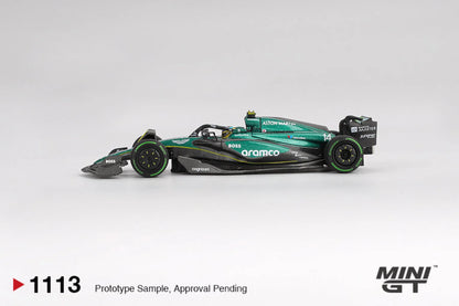 Mini GT 1:64 Aston Martin AMR24 #14 FERNANDO ALONSO 2024 F1 2024 CANADIAN GP (MGT01113-CH)