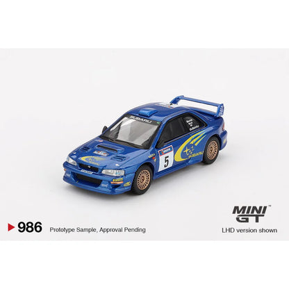 Mini GT 1:64 Subaru Impreza WRC99 1999 Rally Australia Winner #5 LHD (AUSTRALIA EXCLUSIVE) (MGT00986-L)