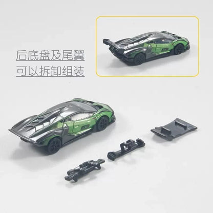Tomica PREMIUM 1:70 Lamborghini Essenza SCV12 Green Removable Spoiler and Body Kit No.07