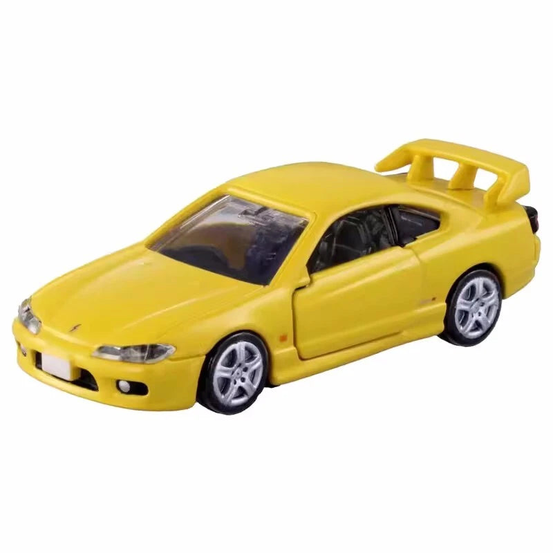 Tomica PREMIUM 1:62 Nissan Silvia S15 Yellow Openable Doors No.19