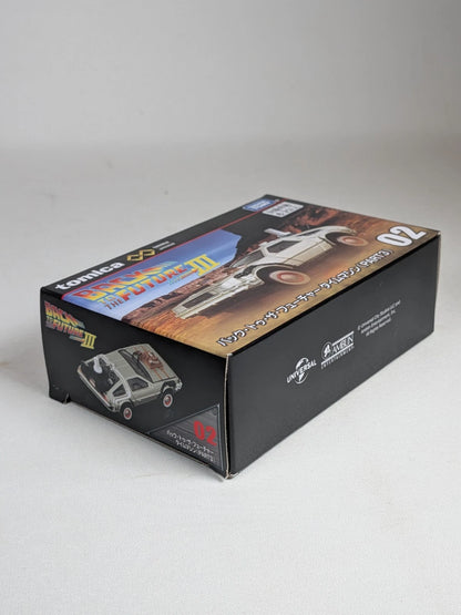 Tomica PREMIUM Unlimited DMC DeLorean Back to the Future (Part 3) Time Machine No.02