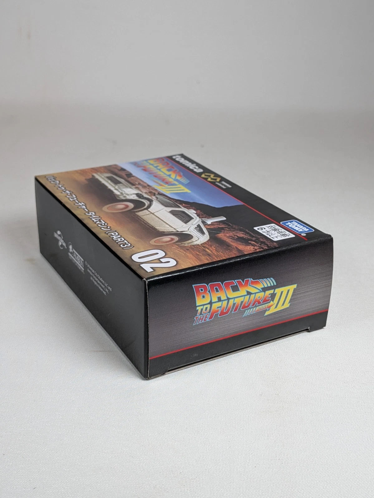 Tomica PREMIUM Unlimited DMC DeLorean Back to the Future (Part 3) Time Machine No.02
