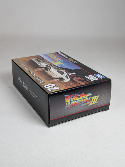 Tomica PREMIUM Unlimited DMC DeLorean Back to the Future (Part 3) Time Machine No.02