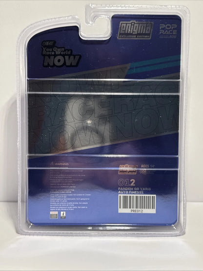 Pop Race X Enigma 1:64 Toyota GR Yaris Pandem Rocket Bunny Auto Finesse in Blister Packaging (PRE012)