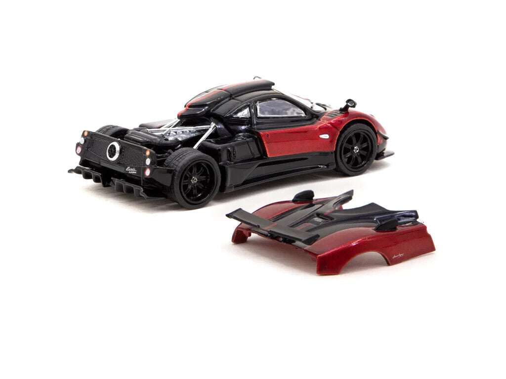 Tarmac Works 1/64 Pagani Zonda Cinque Rosso Dubai - GLOBAL64