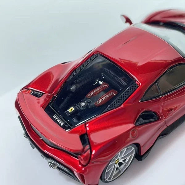 HG 1:64 488 Pista Coupe Metallic Red