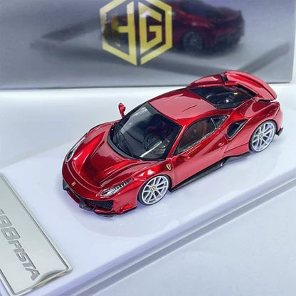 HG 1:64 488 Pista Coupe Metallic Red