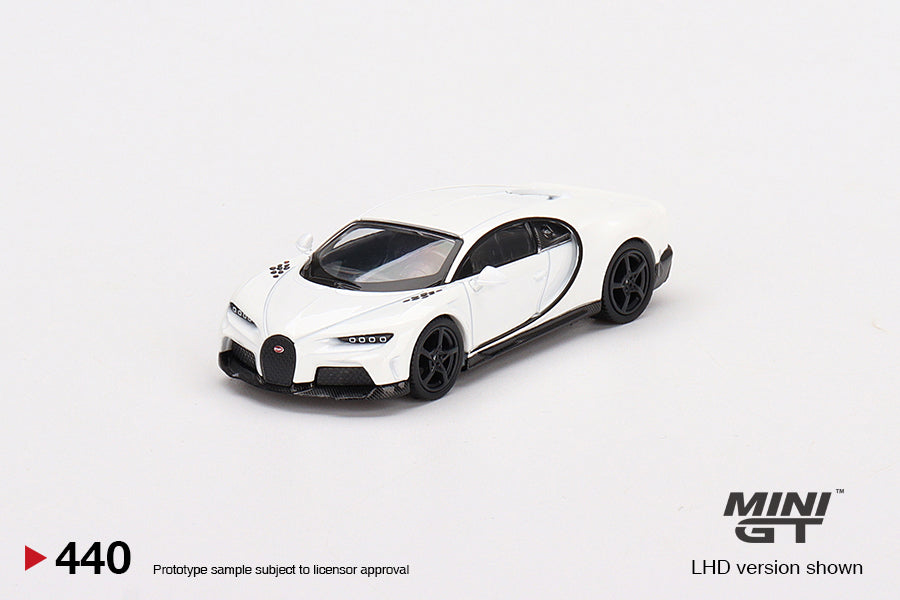 Mini GT- 1/64 Bugatti Chiron Super Sport White LHD (MGT00440-L)
