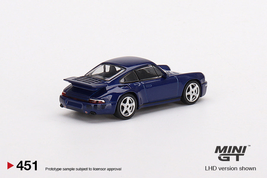 Mini GT- 1/64 RUF CTR Anniversary Dark Blue LHD (MGT00451-L)