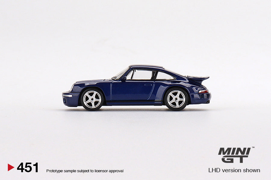 Mini GT- 1/64 RUF CTR Anniversary Dark Blue LHD (MGT00451-L)