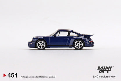 Mini GT- 1/64 RUF CTR Anniversary Dark Blue LHD (MGT00451-L)