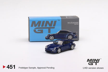Mini GT- 1/64 RUF CTR Anniversary Dark Blue LHD (MGT00451-L)