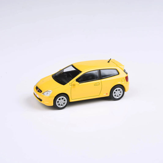 PARA64 1/64 Honda 2001 Civic Type R EP3- Sunlight Yellow (PA-65345 RHD)