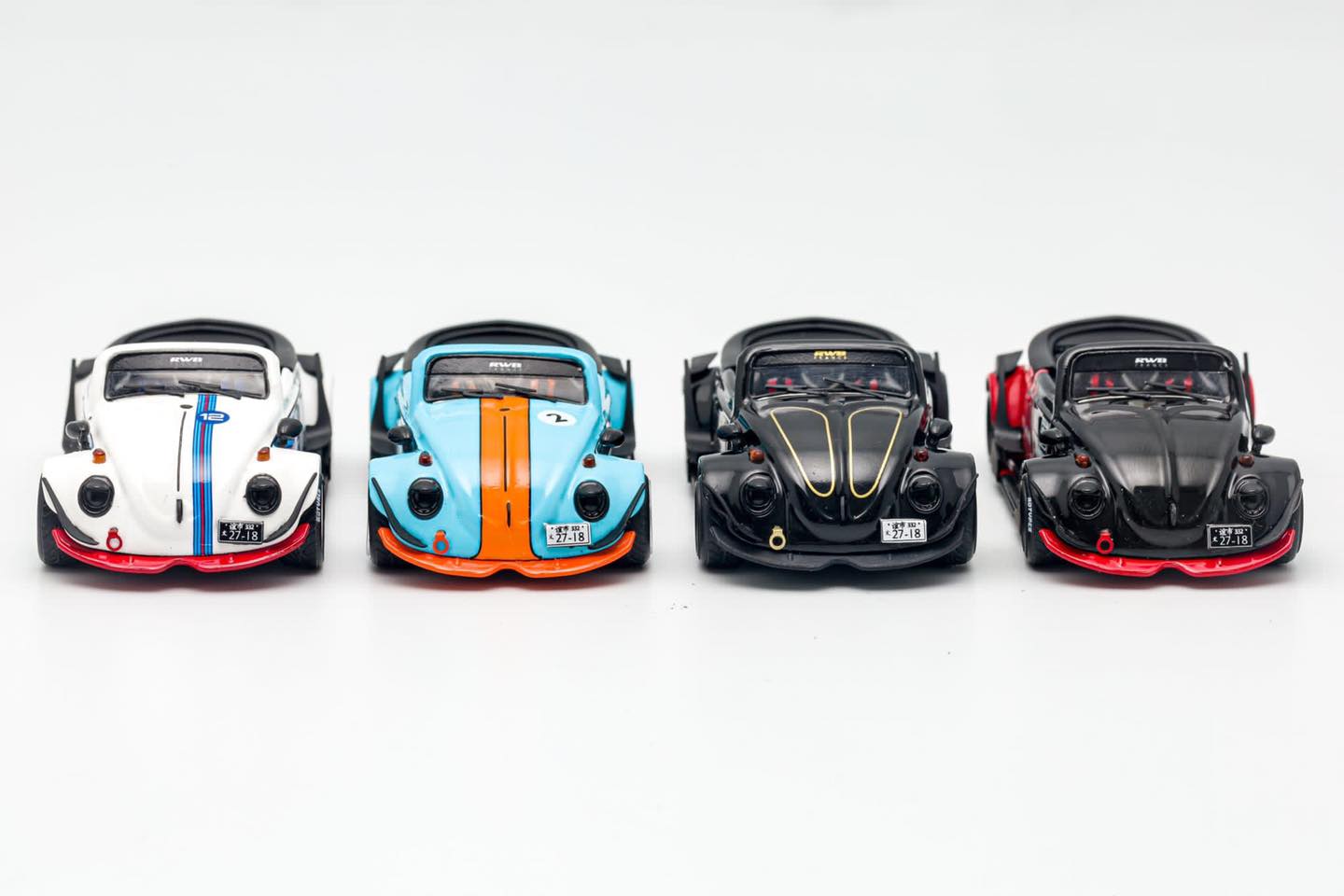 Inspire Model 1/64 Volkswagen Beetle RWB Robert Design John Player Special JPS Ltd Edition- Riverside Show 2021 (RD6407)