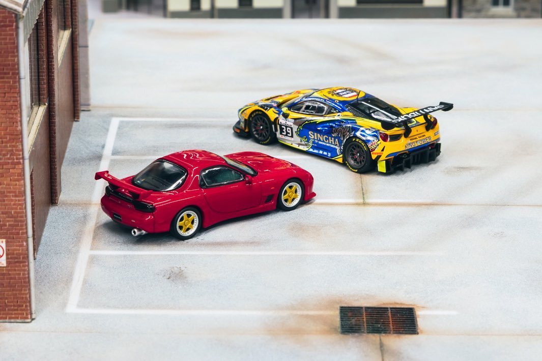 Tarmac Works 1/64 Ferrari 488 GT3 Blancpain GT Series 2018 #39- HKACG 2022 Special Edition- HOBBY64