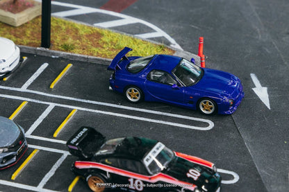 Tarmac Works 1/64 Mazda RX-7 FD3S Mazdaspeed A-Spec Innocent Blue Mica - GLOBAL64