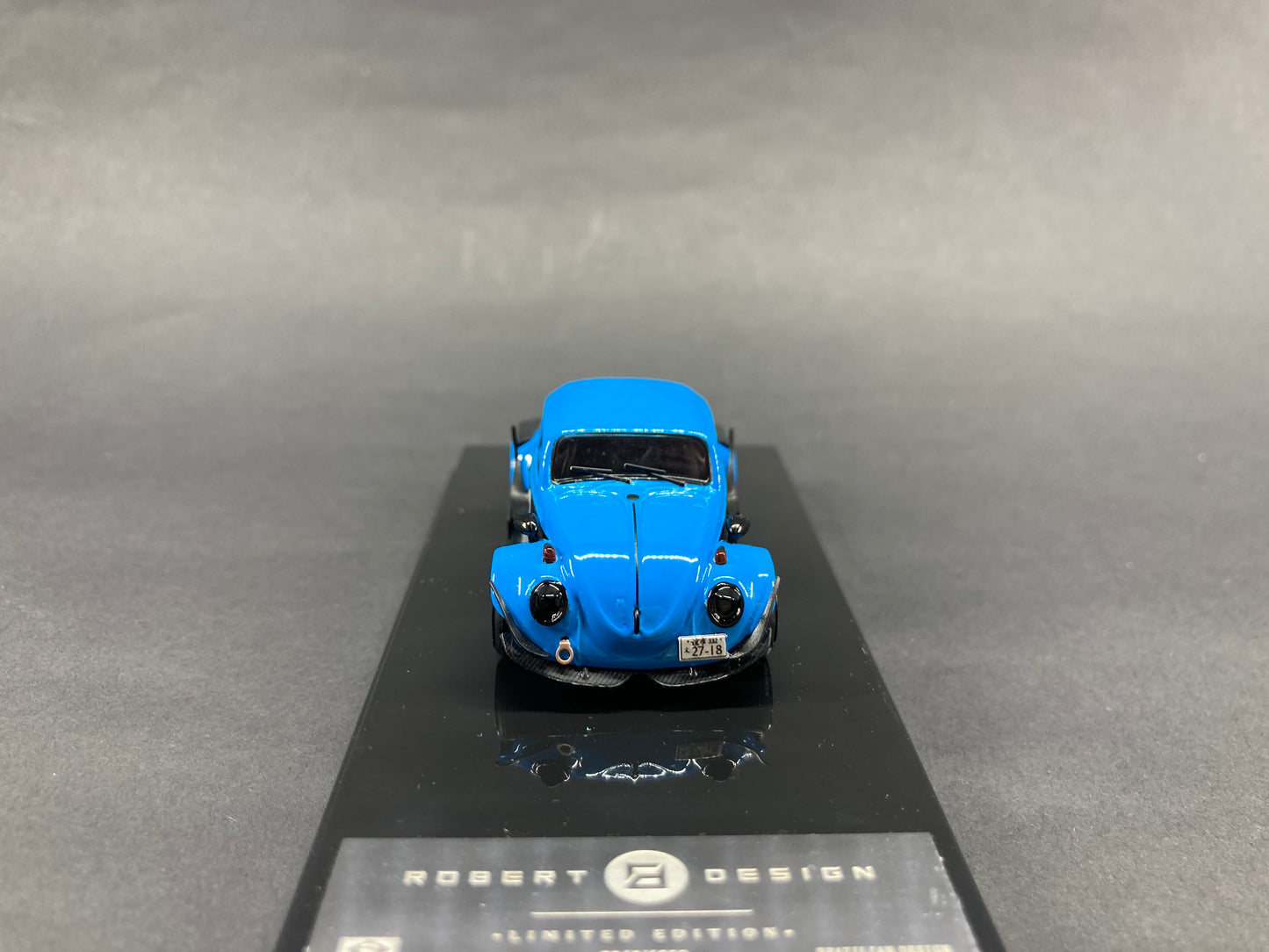 Inspire Model 1/64 Volkswagen Beetle RWB Robert Design Label Series-Blue (LB640008C)